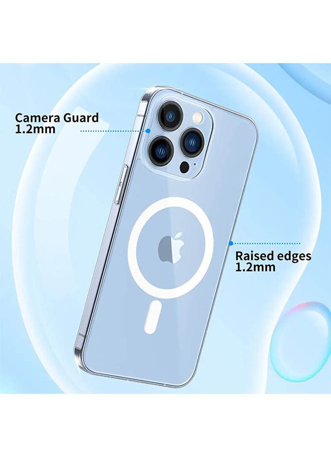 روك بو المغناطيسي 6.1 بوصة ، المغناطيسية القوية غير الأصفر الصف العسكري حماية مصممة خصيصا ل iPhone 14 برو حالة الهاتف متوافق مع magsafe رقيقة جدا حماية الأكمام - Image 4