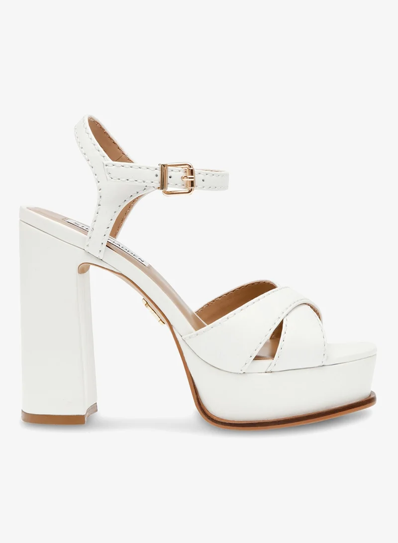 STEVE MADDEN Steve madden acclaim white women's sandals