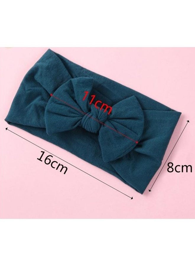 BGM Cute Bowknot Infant Baby Girl Headbands Grey - Image 3