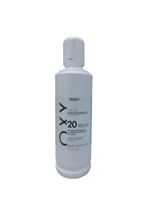 Dikson Dikso Emulsiondor Eurotype Oxidizing Emulsion Developer 20 Vol 6% – 980ml
