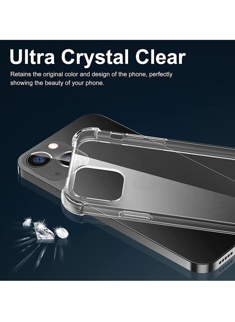 Houmt iPhone 15 Case 6.1 Inch Ultra Slim Case Soft TPU Material with 4 Corners Bumper Shockproof Anti-Scratch Anti-Drop Protection for iPhone 15 Case iPhone 15 Cover Clear  - Image 2