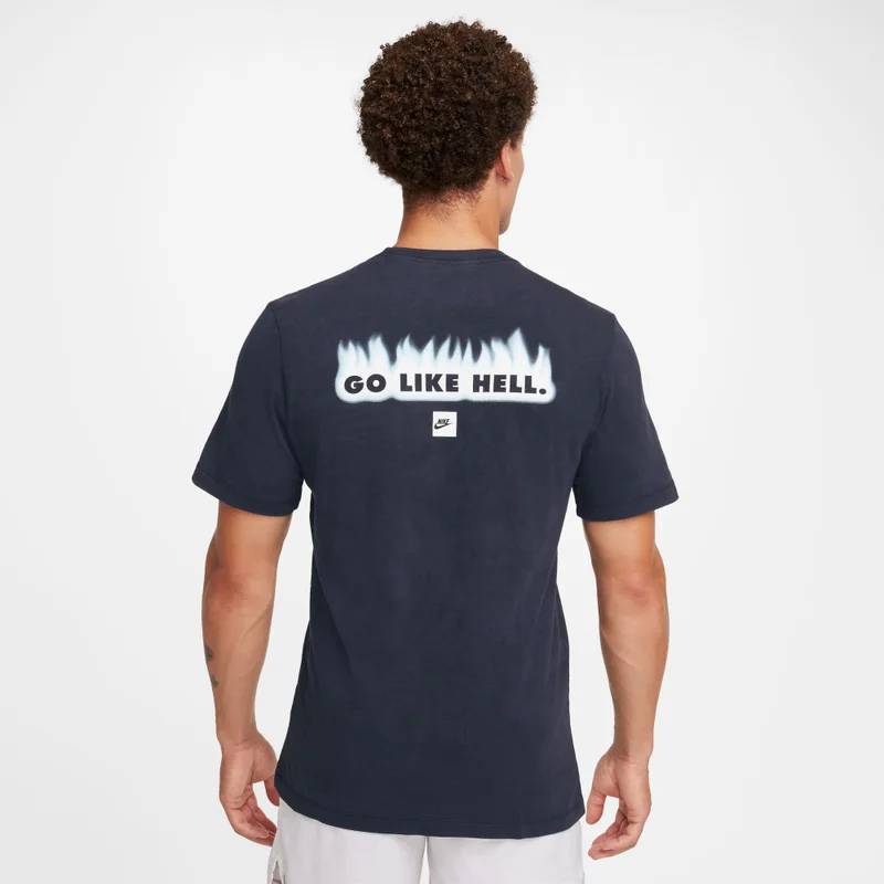 Nike Men's Printed Running T-Shirt