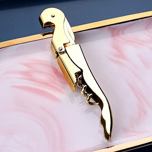 Drincarier Waiters Corkscrew Professional Wine openers,stainless steel Wine Key for Restaurant Waiters,Classic All-in-one Corkscrew, Bottle Opener and Foil Cutter - Image 3