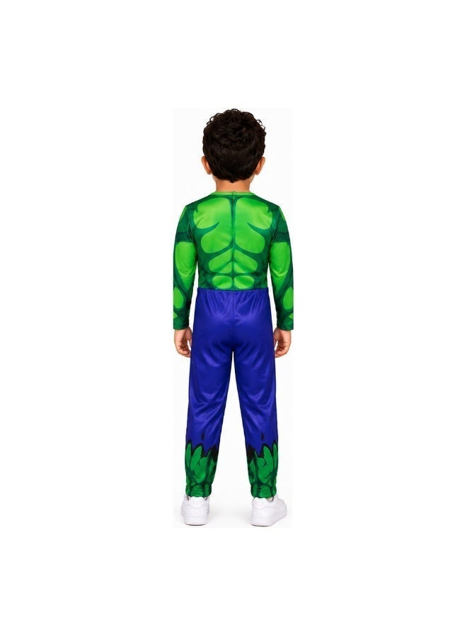 oem Joy Land Kids Hulk Costume – Hulk Dress-Up Suit with Mask – Marvel Superhero Costume for Costume Parties & Cosplay - Image 4