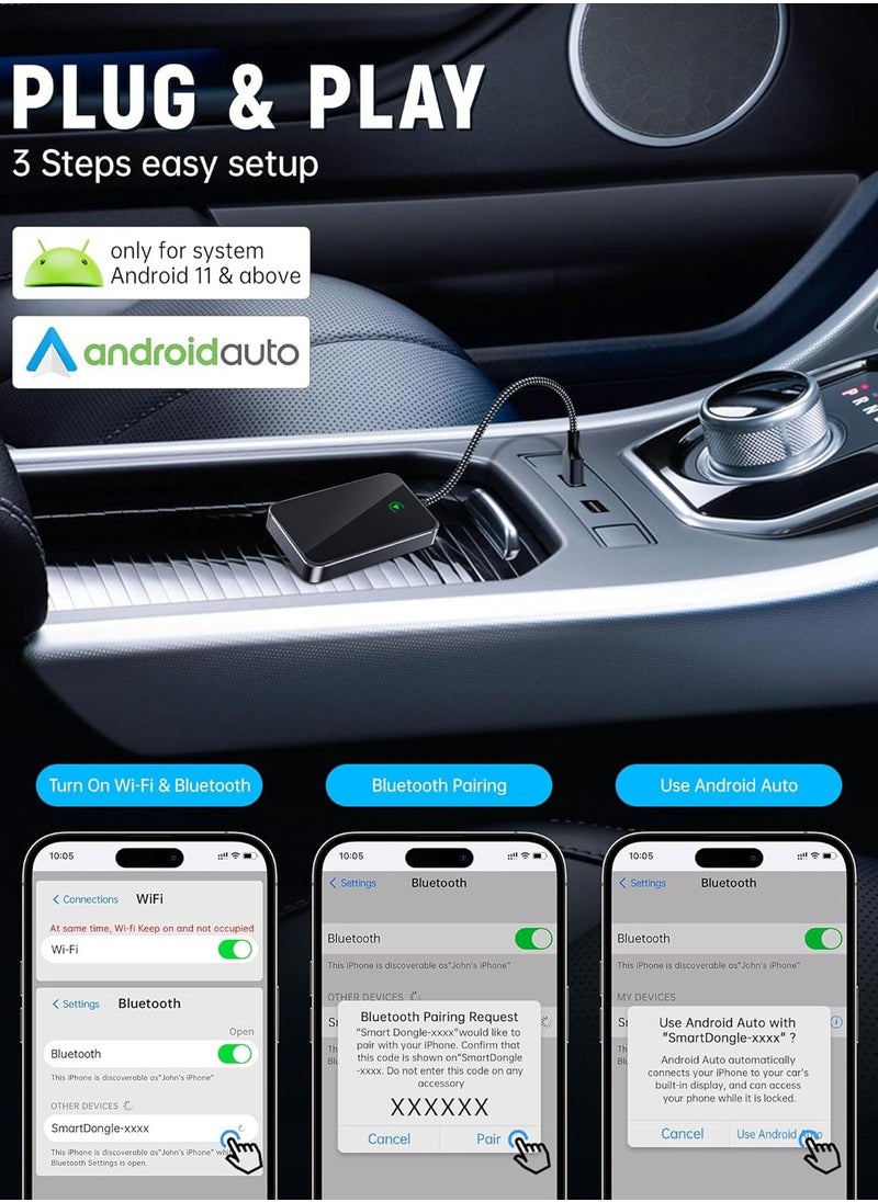 Generic - Wireless CarPlay Adapter  -Wireless CarPlay  Adapter Stable Fast Connection for Convert Factory Wired to Wireless CarPlay Dongle Cars for iPhone - No Latency from iOS 10+ - Image 1
