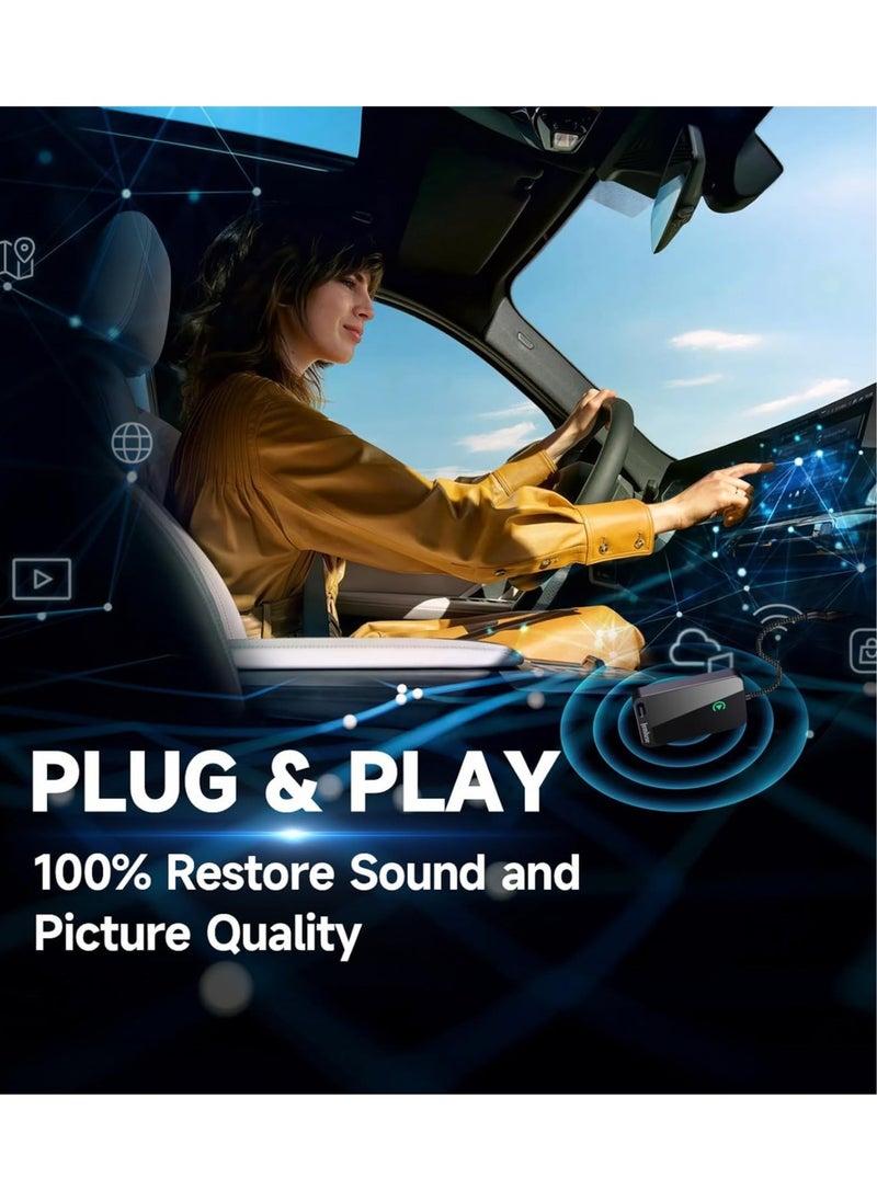 Generic - Wireless CarPlay Adapter  -Wireless CarPlay  Adapter Stable Fast Connection for Convert Factory Wired to Wireless CarPlay Dongle Cars for iPhone - No Latency from iOS 10+ - Image 1