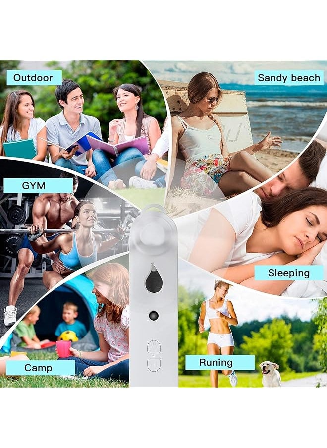 erorex Mini Handheld Fan Usb Misting Fan Rechargeable Portable Pocket Desk Fans For Office Home School Camping Outdoor Travel  - Image 5