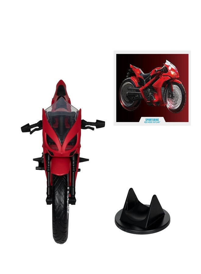 McFarlane Toys - DC Multiverse Red Hood's Sportsbike (Red Hood: Outlaw) Vehicle - Image 3