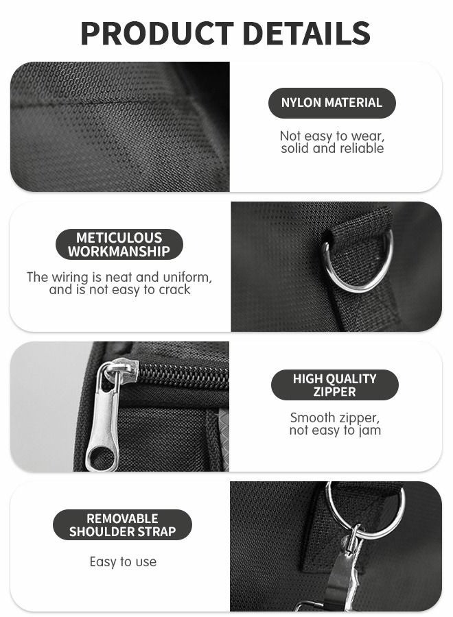 Flyview Sports Gym Bag for Women & Men, Small Duffle – With Shoulder Strap & Handbag Design - Image 3