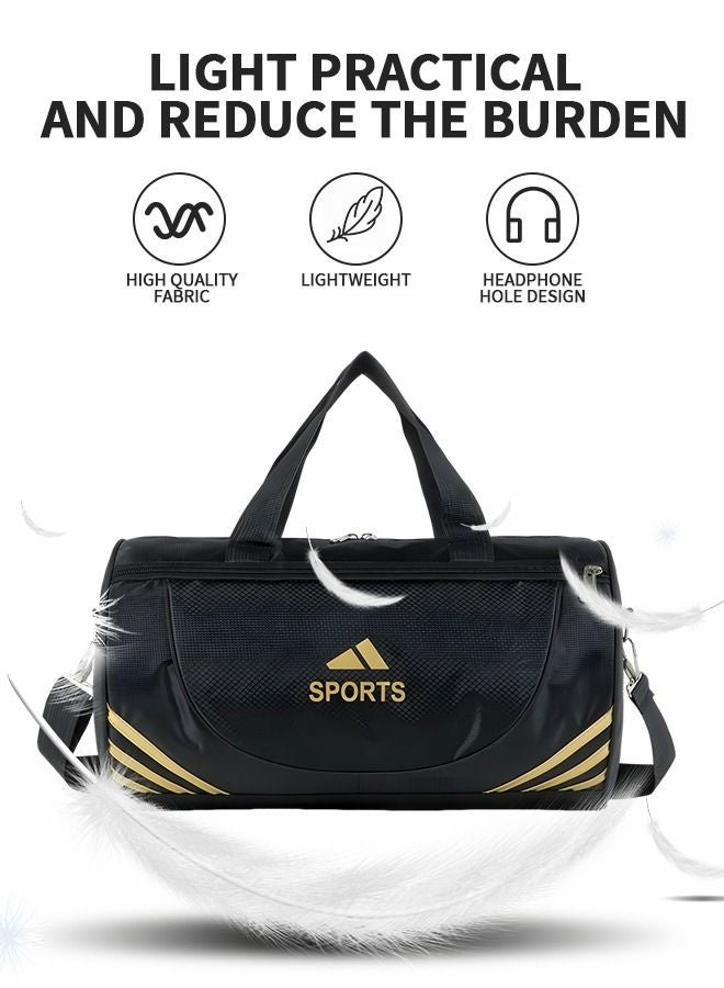 Flyview Sports Gym Bag for Women & Men, Small Duffle – With Shoulder Strap & Handbag Design - Image 2