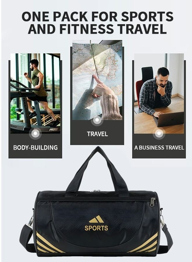Flyview Sports Gym Bag for Women & Men, Small Duffle – With Shoulder Strap & Handbag Design - Image 4