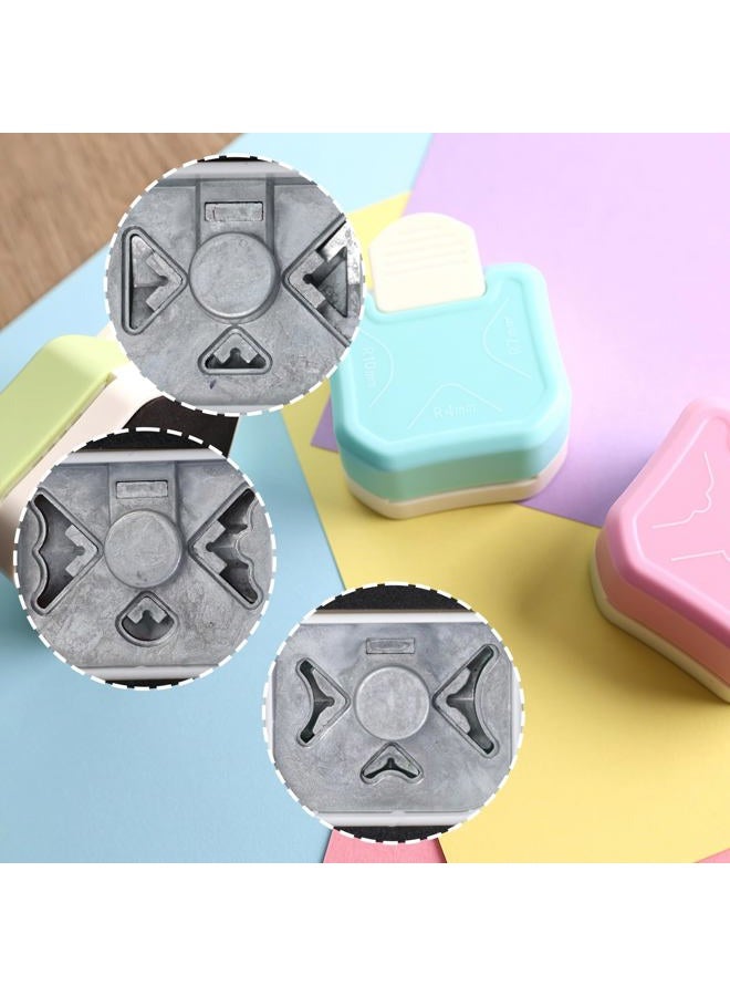 Koogel 3PCS Corner Rounder Punches, 3 in 1 Corner Cutter 3-Way Corner Rounder Cutter for Paper Crafts DIY Projects Scrapbooking Photocards Making - Image 3