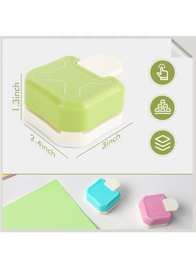Koogel 3PCS Corner Rounder Punches, 3 in 1 Corner Cutter 3-Way Corner Rounder Cutter for Paper Crafts DIY Projects Scrapbooking Photocards Making - Image 5
