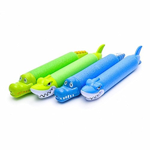 JERN Shark Crocodile Spray Water Gun (Green Crocodile) - Image 4