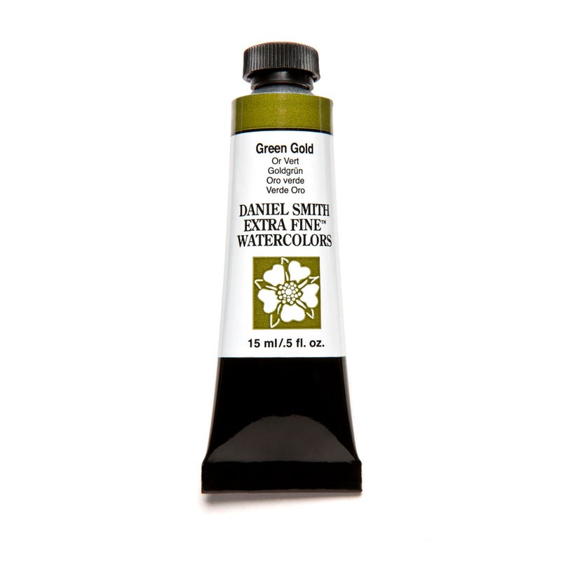 Daniel Smith Green Gold Extra Fine Watercolor 15ml Paint Tube 15 ml 5 Fl Oz 284600139