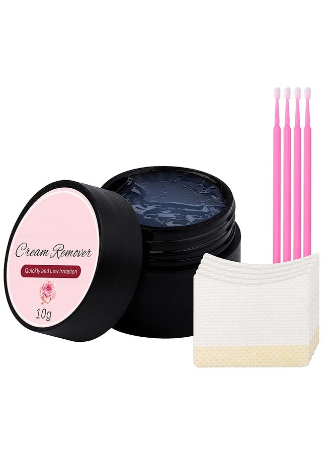 FADLASH Eyelash Extension Remover 10g Lash Extension Remover Dissolves Powerful For Lash Extensions Lash Glue Remover Low Irritation For Sensitive Skin (Rose) - Image 1