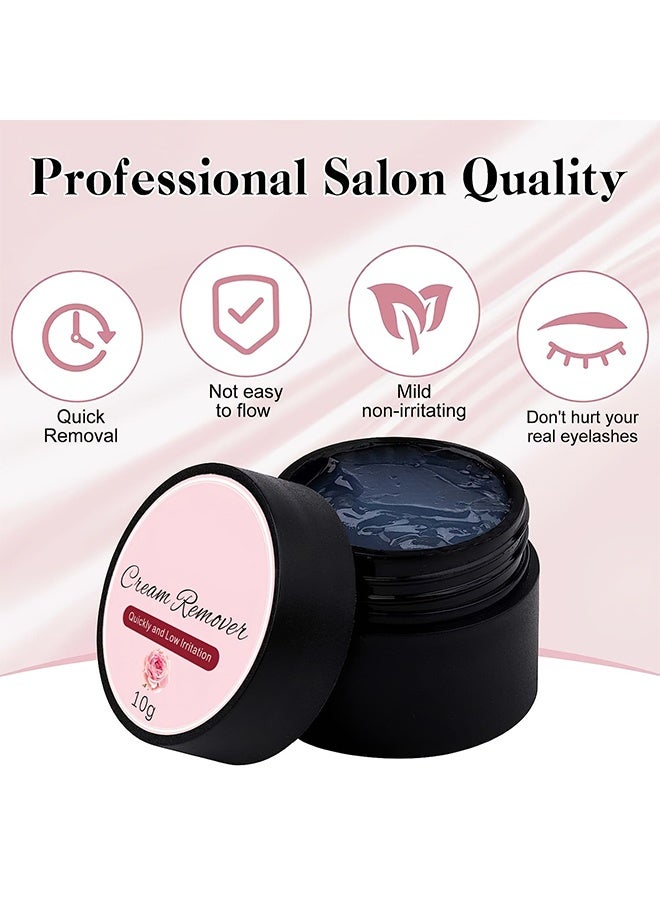 FADLASH Eyelash Extension Remover 10g Lash Extension Remover Dissolves Powerful For Lash Extensions Lash Glue Remover Low Irritation For Sensitive Skin (Rose) - Image 3