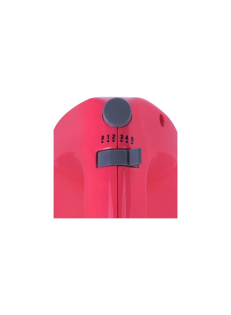 Starget Hand Mixer - 400 W - Red - Image 4