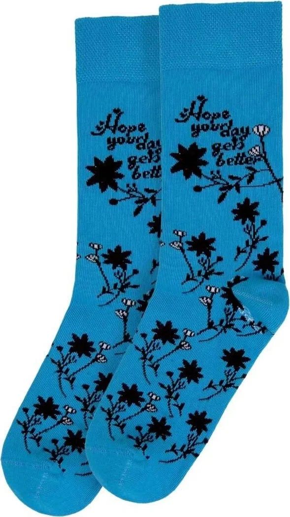 Dogo Unisex Vegan Turquoise Socks - Spirit Animal Design
