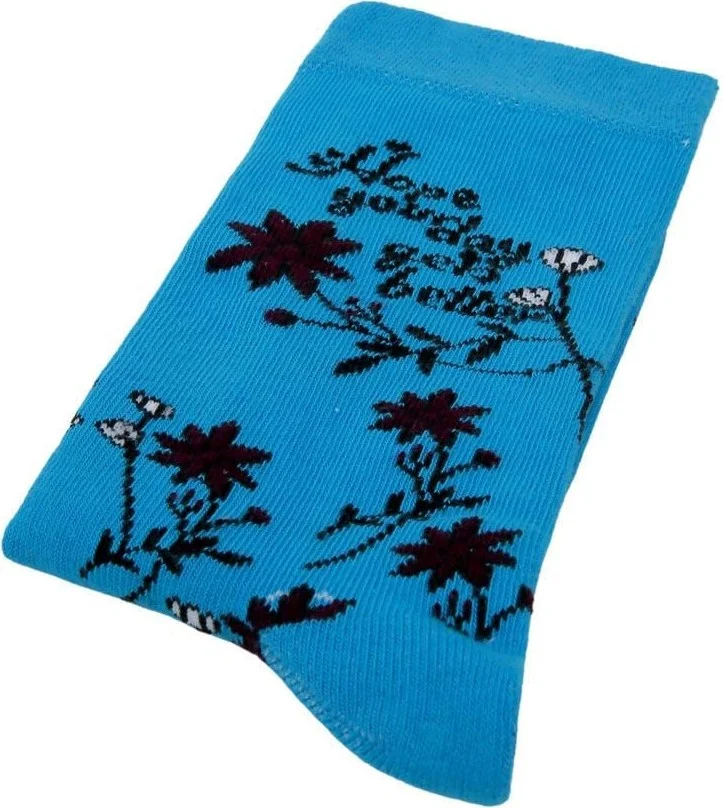 Dogo Unisex Vegan Turquoise Socks - Spirit Animal Design
