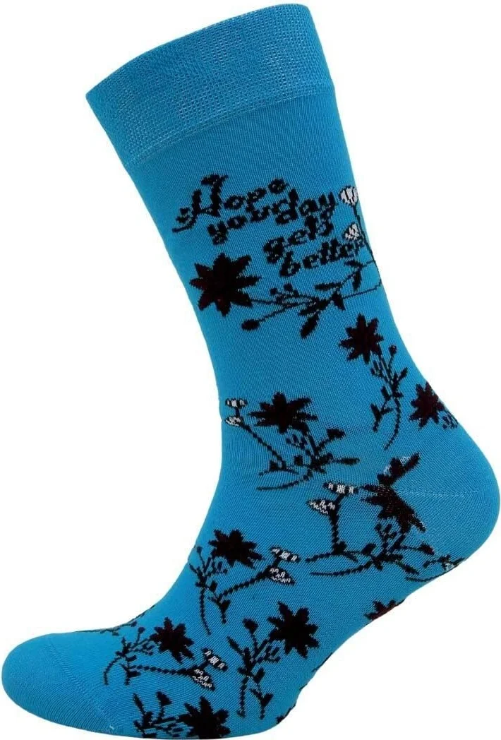 Dogo Unisex Vegan Turquoise Socks - Spirit Animal Design