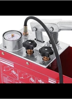 ABBASALI Hydraulic Manual Pressure Test Pump 50 Bar Pressure Test Pump 726 PSI 3 Gallon Tank 45ML Flow 1/2" Connection  - Image 2