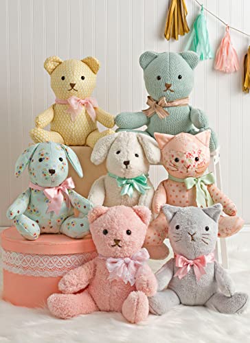 Simplicity 8716 Animals Stuffed Bear, Cat, and Dog Sewing Patterns by Elaine Heigl Designs, One Size Only - Image 4