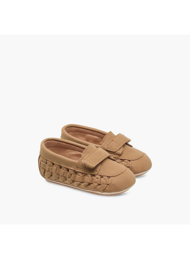 Barefeet Boys Textured Slip-On Booties  - Image 1