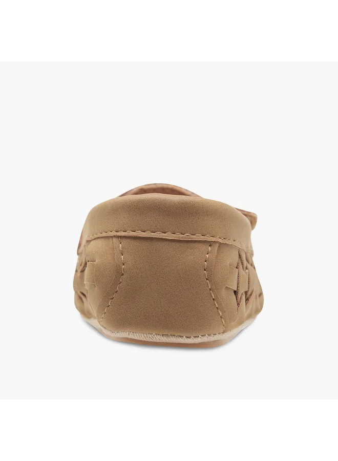 Barefeet Boys Textured Slip-On Booties