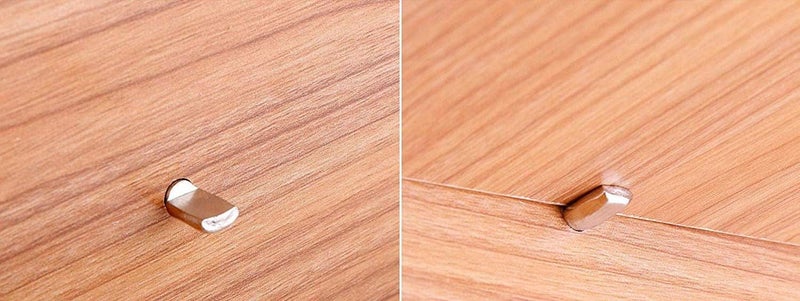 Delatanus 5mm Shelf Pegs Pins,60 Pieces Cabinet Furniture Spoon Shape Support Pegs for Shelves Nickel Plated - Image 2