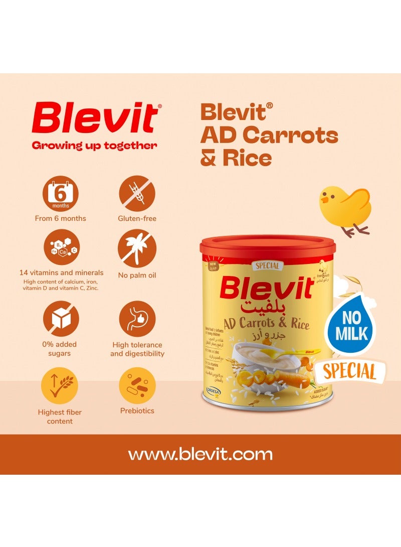 Blevit Ad Carrots And Rice Dry Cereals From 6 Months - Image 3