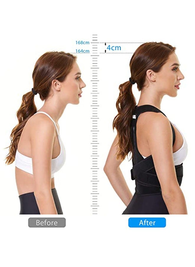 بيوينتي ذكر و أنثى الموقف مصحح ، دعم الظهر مصحح ، الكتف والخصر قابل للتعديل التهوية لتحسين وضع الجسم - Image 3