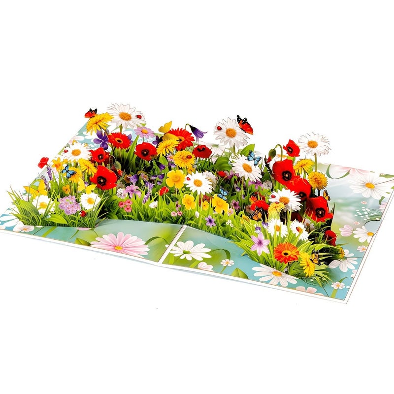 Daisy Spring 3D Pop Up Flower Card For Mom Grandma Wife Birthday Gift - Image 2