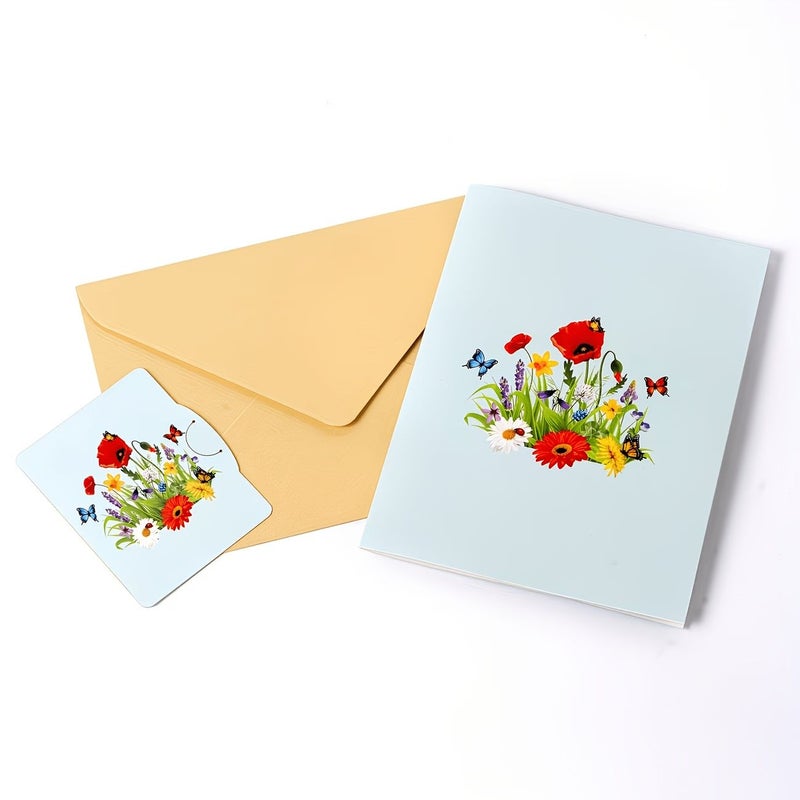 Daisy Spring 3D Pop Up Flower Card For Mom Grandma Wife Birthday Gift - Image 5