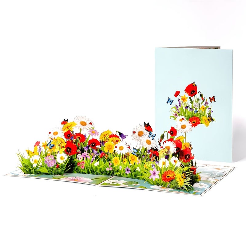 Daisy Spring 3D Pop Up Flower Card For Mom Grandma Wife Birthday Gift - Image 4