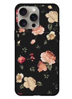 Theodor Protective Case Anti Scratch Shock Proof Bumper Cover For iPhone 15 Pro Max Colourful Lotus  - Image 1
