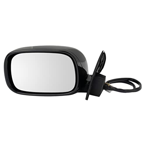 TRQ Power Heated Memory Paint to Match Mirror Set w/Puddle Light Driver & Passenger Side Compatible with 2001-2006 Lexus LS430 LX1320118 LX1321118 - Image 4