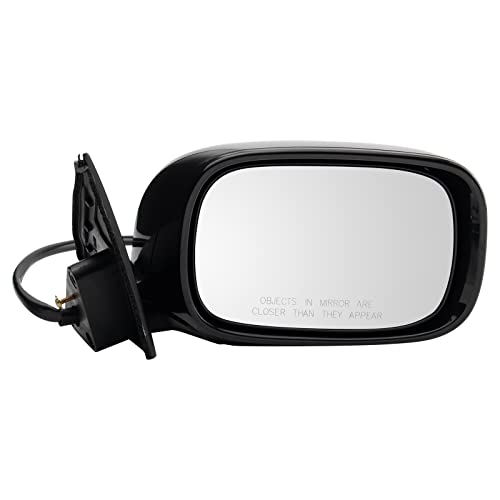 TRQ Power Heated Memory Paint to Match Mirror Set w/Puddle Light Driver & Passenger Side Compatible with 2001-2006 Lexus LS430 LX1320118 LX1321118 - Image 5