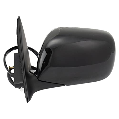 TRQ Power Heated Memory Paint to Match Mirror Set w/Puddle Light Driver & Passenger Side Compatible with 2001-2006 Lexus LS430 LX1320118 LX1321118 - Image 3