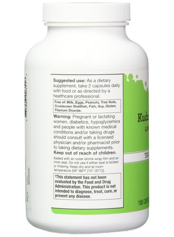 Vitacost Brand Vitacost Kudzu Root Extract -- 1200 mg per serving - 180 Capsules - Image 2