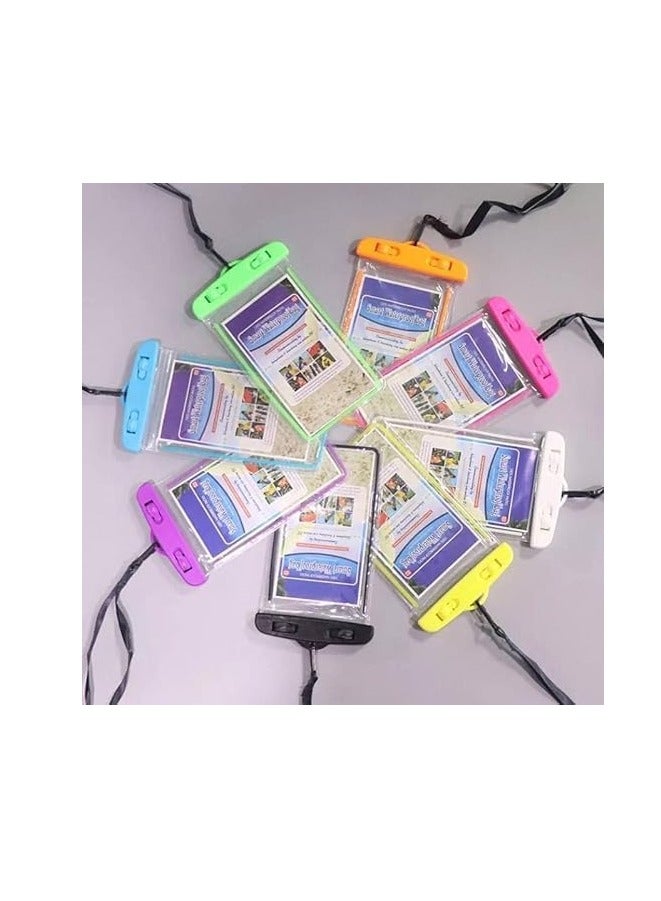 جراب بحر حماية شامل لكامل الجهاز مع رؤية واضحة ومقاوم للماء مناسب للسباحة من تين تك - اصفر - Image 2