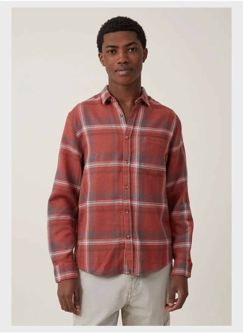 Cotton On Checked Regular Fit Shirt