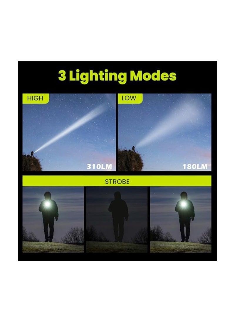 Telescopic Camping Light, 3000mAh Rechargeable Camping Lantern - 2 Dimmable Modes & 3 Flashlight Modes, IPX4 Waterproof, Portable Collapsible Light for Camping, Hiking, Home Emergency - Image 5