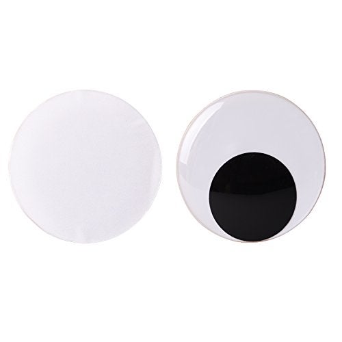 Sunmns 3 Inches Giant Wiggle Eyes with Self Adhesive, 4 Pack - Image 2
