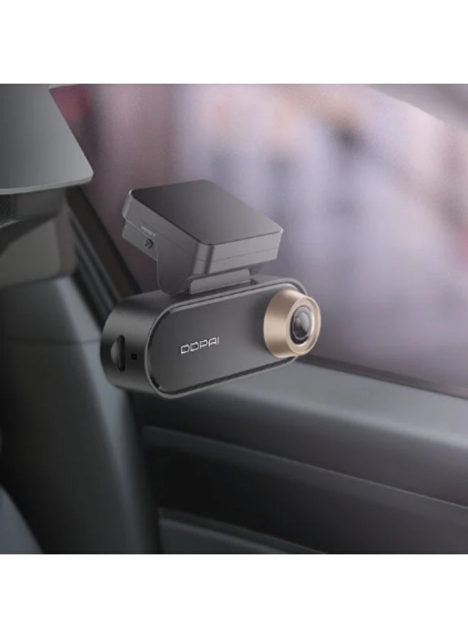 DDPAI N5 Pro 4K Dual Channel Dash Cam with 5GHz Wi-Fi, Supercapacitor, Smart Voice Control and Parking Monitoring - Image 3