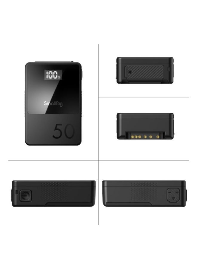 SmallRig VB50 Mini V-Mount Battery (50Wh) - Image 2