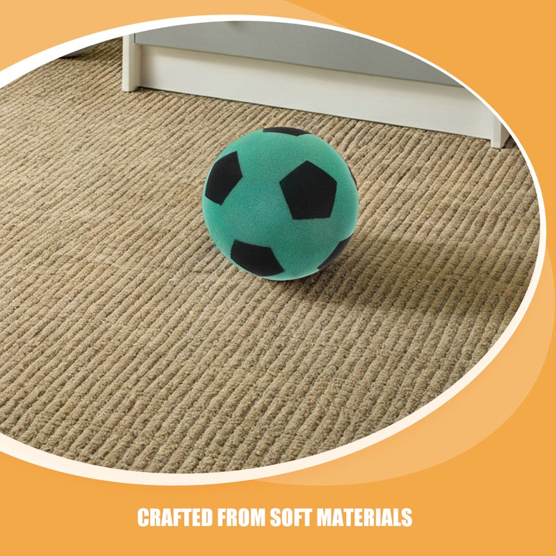 Indoor Silent Soccer for Kids Soft Quiet Football Toy for Toddlers Mini Soccer for House Play Silent Football Toy - Image 2