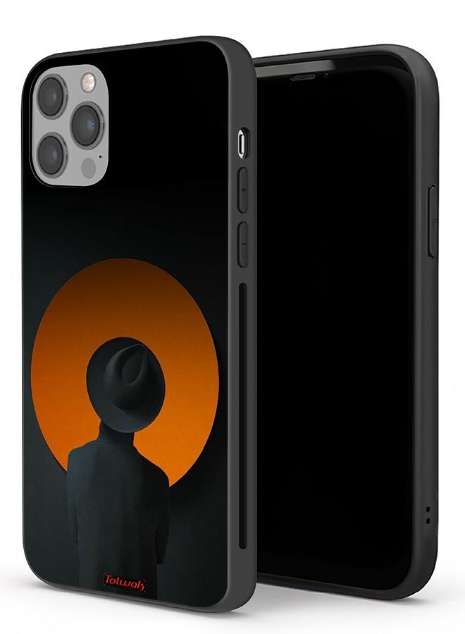 Tolwak Apple iPhone 12 Pro Max Protective Case Hat Boy Art - Image 1