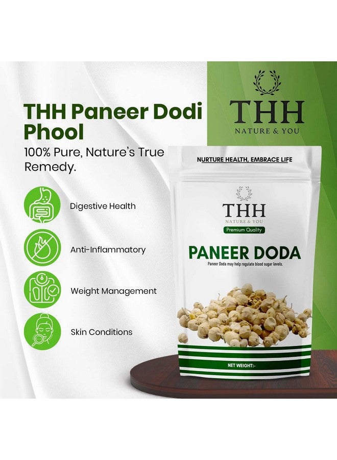 THH Paneer Doda Phool for Diabetes| Panir Dodi ka Phool (Paneer Flower)| Natural Paneer ke Phool 800gm - Image 4