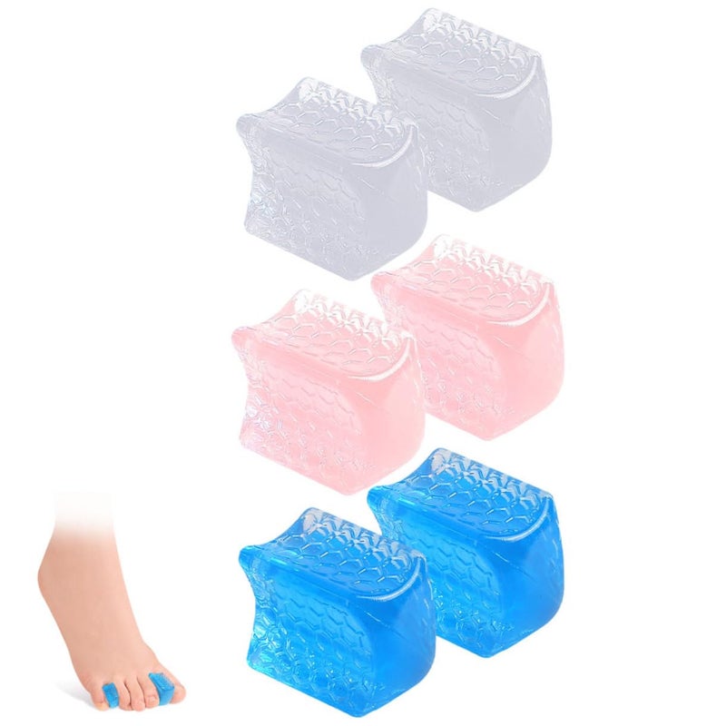 6pcs Toe Separators for Women Bunion Pads Toe Spacer Pad Foot Care Hallux - Image 1
